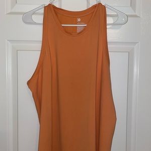 Orange All in Motion Racer Back Top
